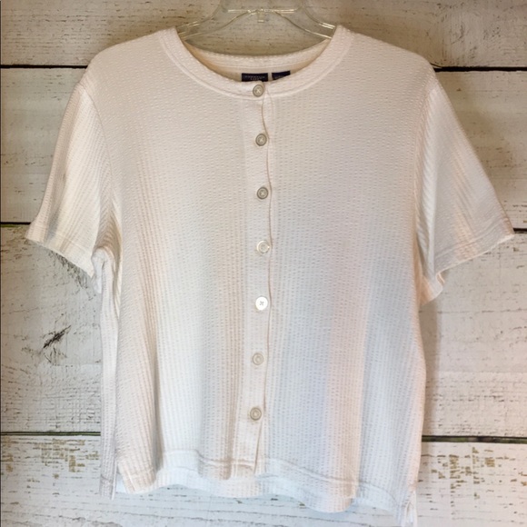 Mountain Lake Tops - MOUNTAIN LAKE waffle knit top